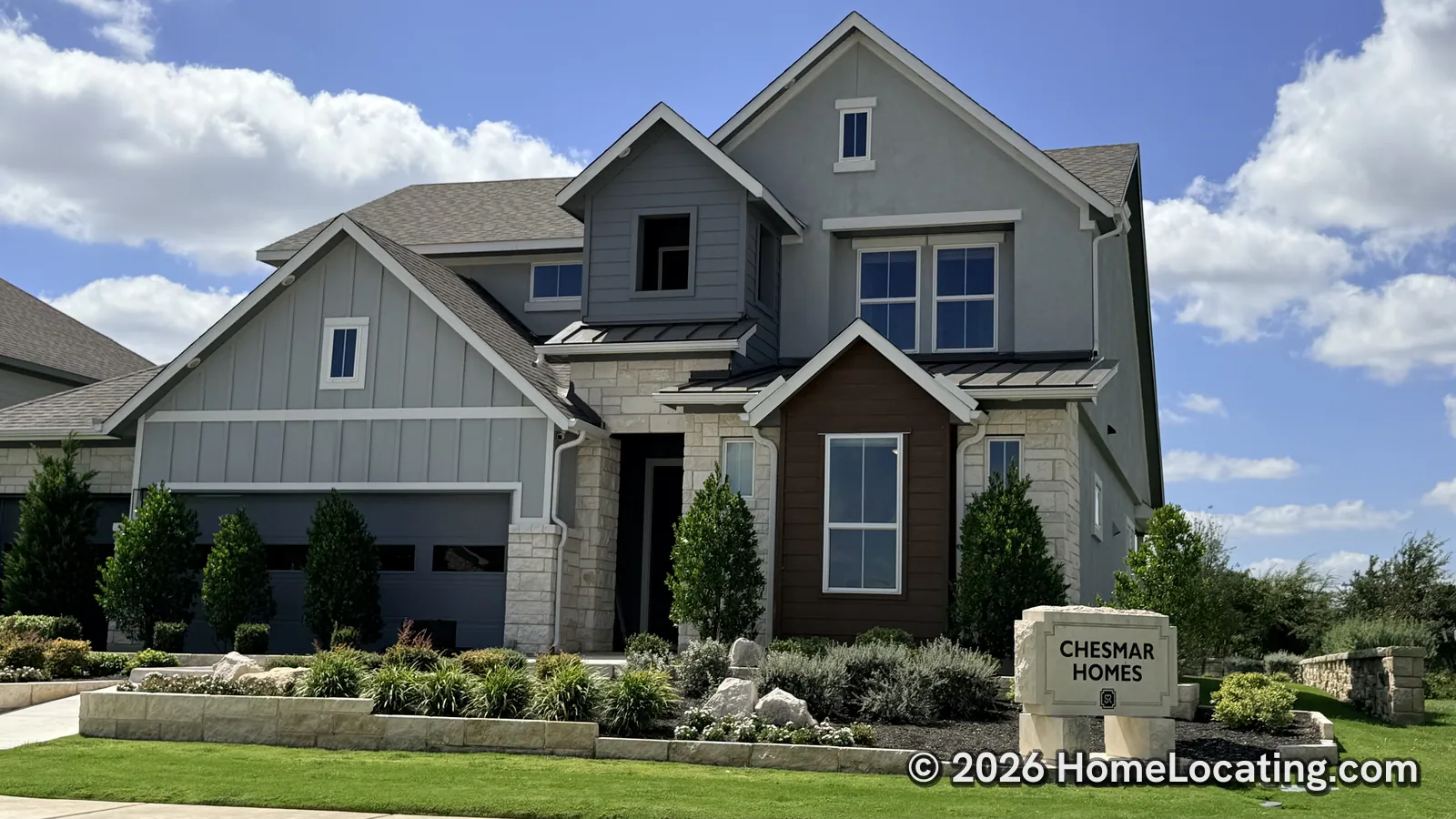 Chesmar Homes model home
