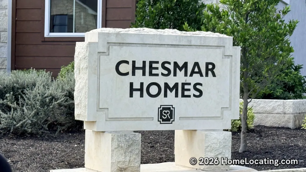 Chesmar Homes sign